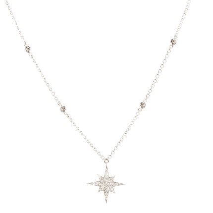 Northern Star Diamond Necklace